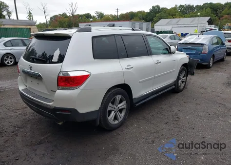 2012 Toyota Highlander Limited V6 z USA, uszkodzony, nr VIN 5TDDK3EH9CS157443